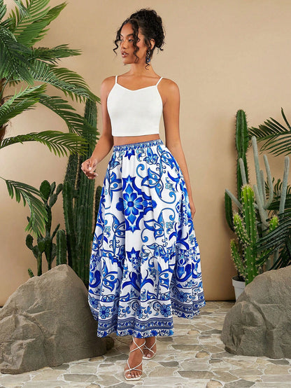 Conjunto Floral Printed