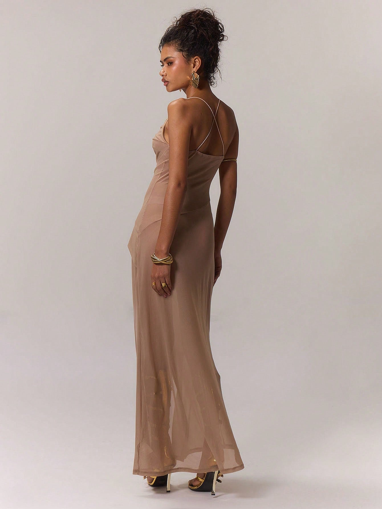 Vestido Apricot