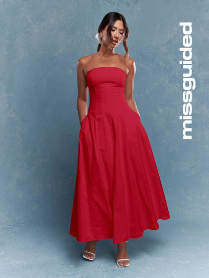 Vestido Maxi Flared