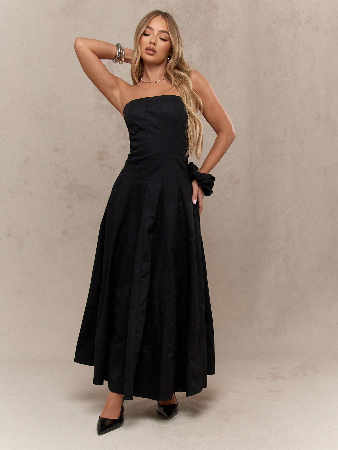 Vestido Maxi Flared