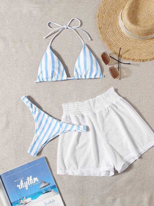 Conjunto Striped Triangle